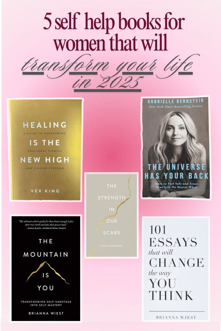 5 Best Self Help Books for Women that will Transform your Life !