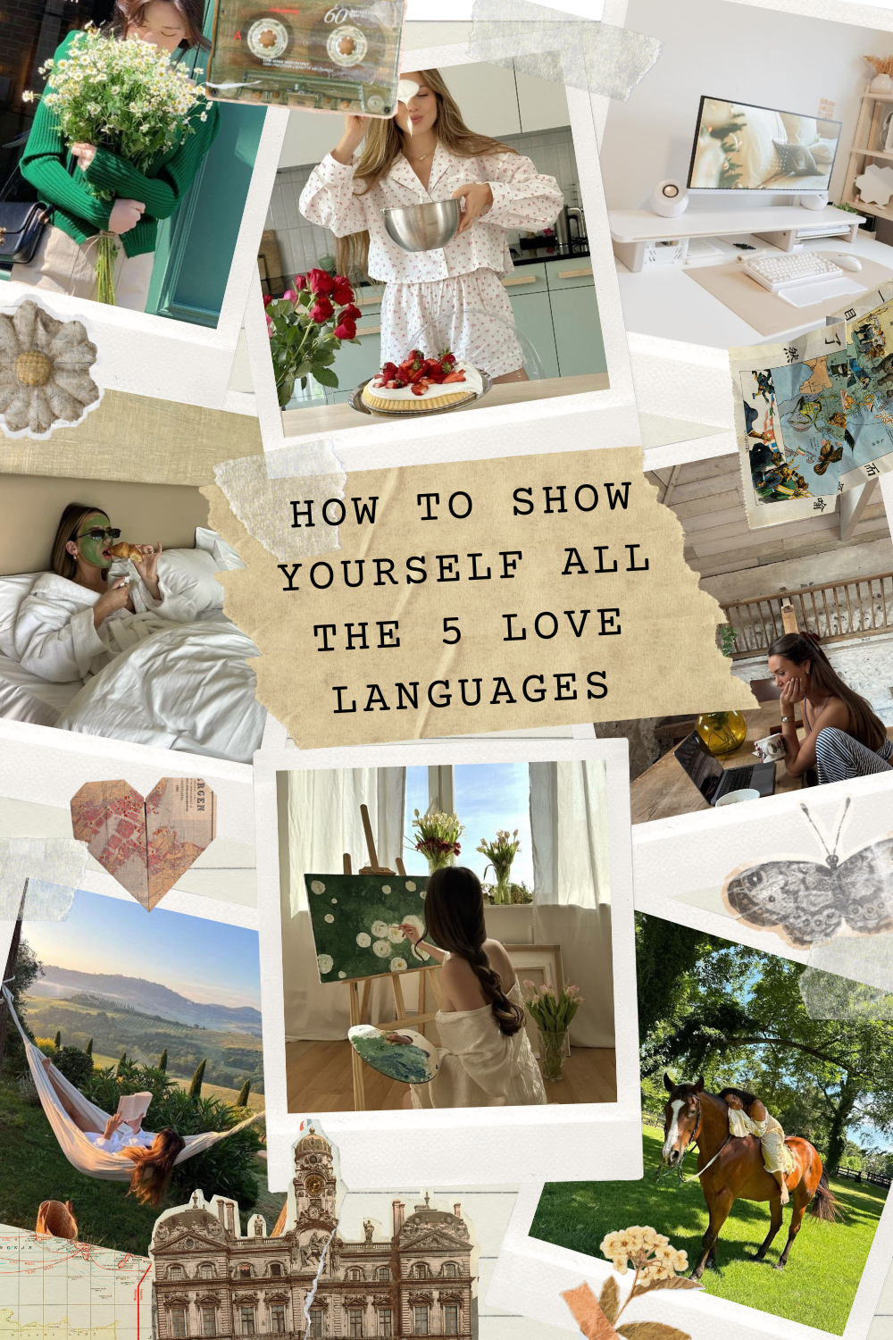 How to show yourself all the 5 love languages ? Applying all the 5 love languages to self love !